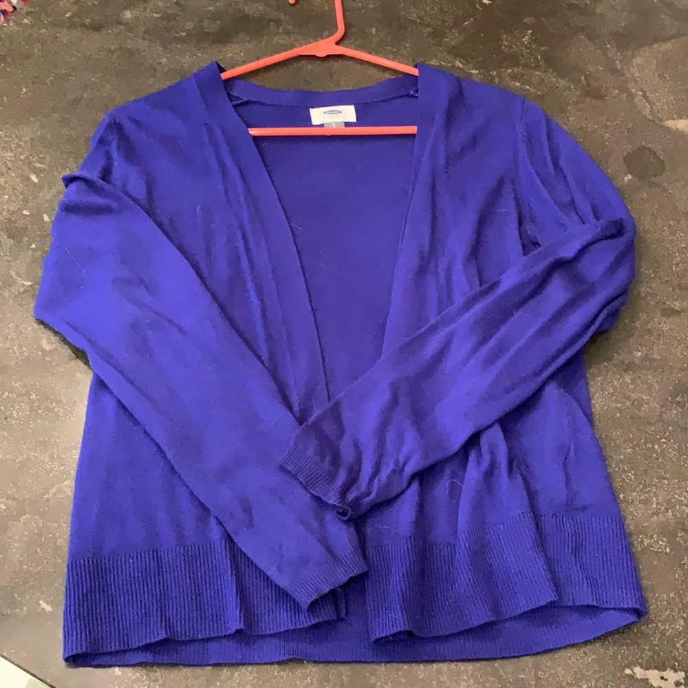 Old Navy Women’s Small Blue Cardigan